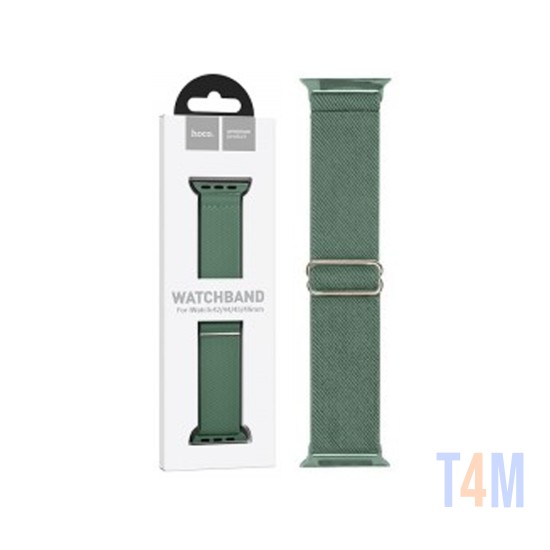 Bracelete Hoco Elástico por iWatch WA04 42/44/45/49mm Verde Pino